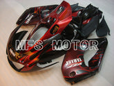 Yamaha YZF1000R 1997-2007 ABS Fairing - Flame- Black Red - MFS4397